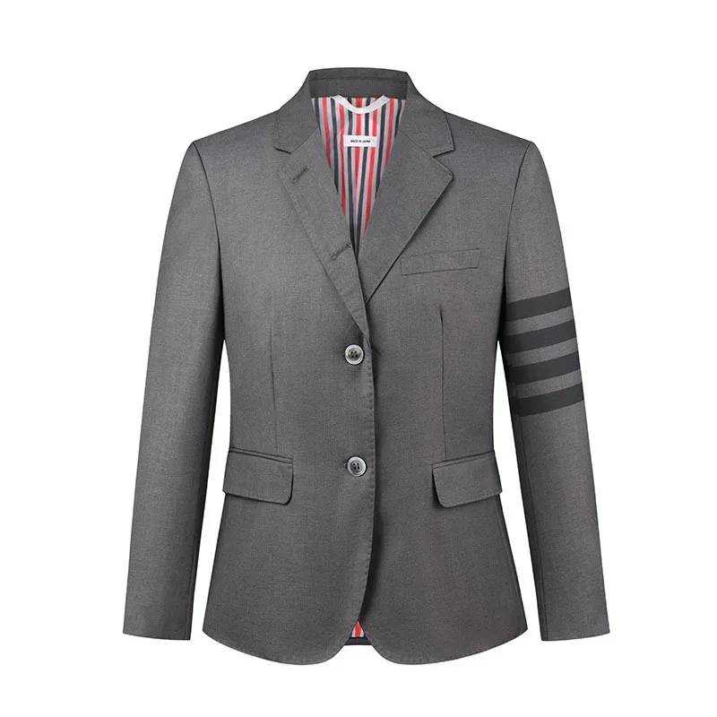 

6759- Suit male Korean version of trendy youth slim handsome West uniform set British style