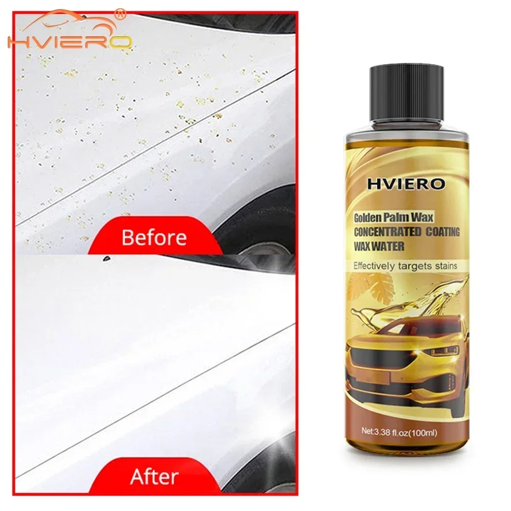 Golden Carnauba 3 Into 1 Washing Waxing Polishing Pastes Hydrophobic Quick Coat Kits Dropshipping Maintenance Paint Automobiles