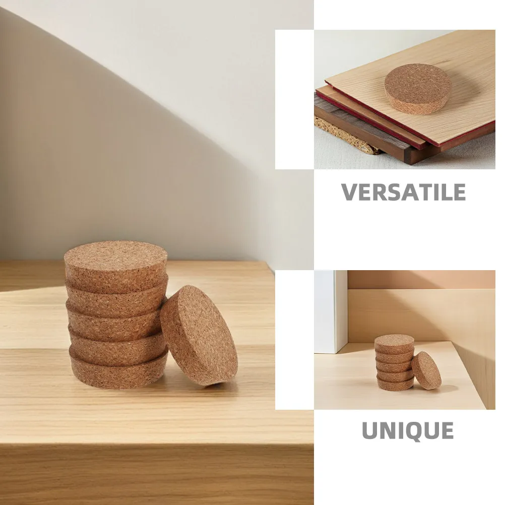 6Pcs Elegant Glass Water Planting Vases Featuring Rustic Wood Cork Lids Tight Seal Hydration for Succulents Micro Landscapes