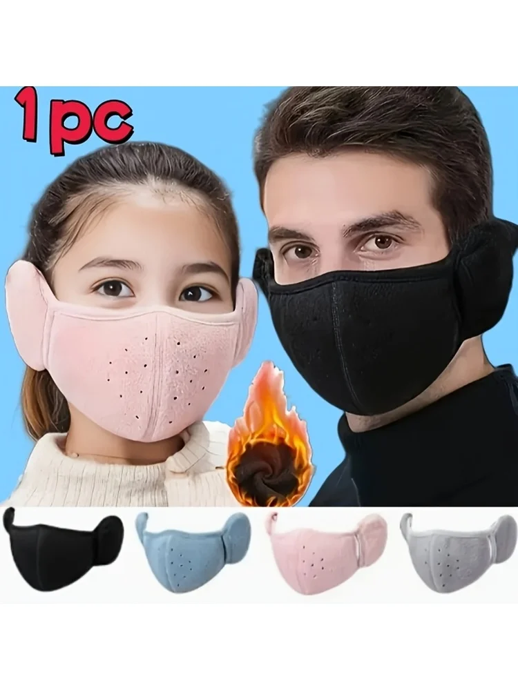 AliExpress WRELS Winter Electric Bike Ear Warmer Windproof Face Mask MenThickened Winter Anti-Freeze Headband Neck Gaiter Breathable Warmer Mask