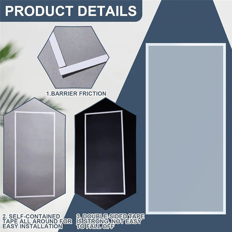 غطاء عدسة السفع الرملي البديل من ABKU مكون من 6 قطع من طبقة السفع الرملي الكاشطة - بوليستر 23 × 11 بوصة أ #3