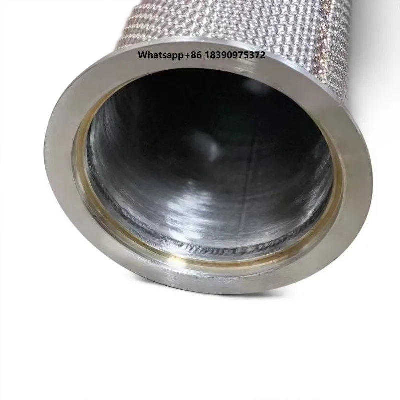 Hot Sales Suitable Stainless Steel Downspout Exhaust Pipe Catalytic Converter h003