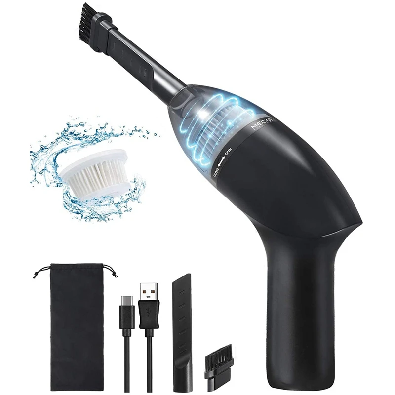 Handheld Vacuum Cleaner Auto Compressed Air Spray With 2500 MA Fast Charge Cleaning Camera Cleaning Kit Kitchen Gadgets