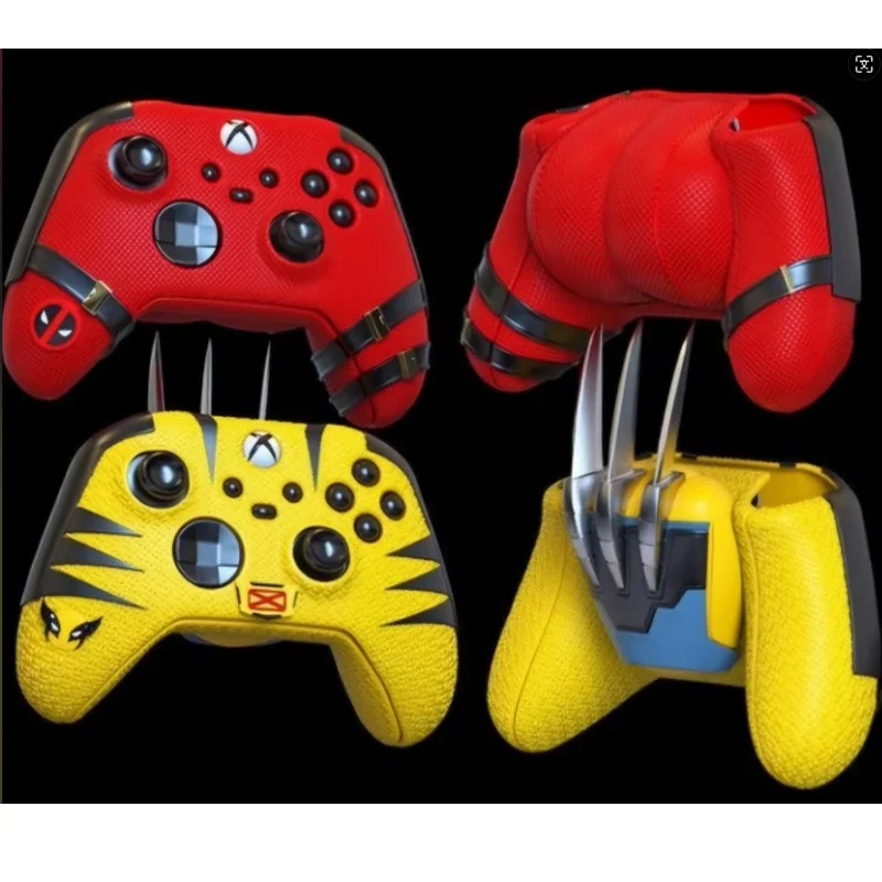 Xbox Gamepad Cover Deadpool+Wolverine Wolverine S X Xss Xsx Controller Thumb Stick Grip Cover Gamepad Protective Cover