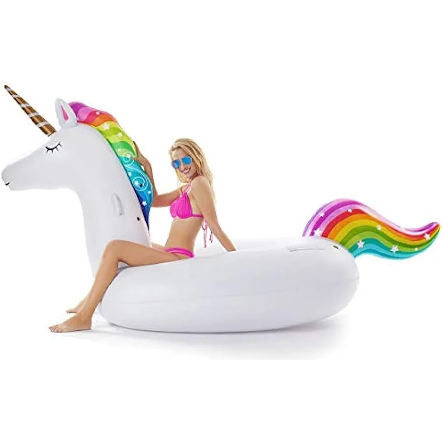 Piscina inflável gigante de unicórnio de Jasonwell Float Ride e tubo flutuante de piscina de dinossauro inflável Jasonwell