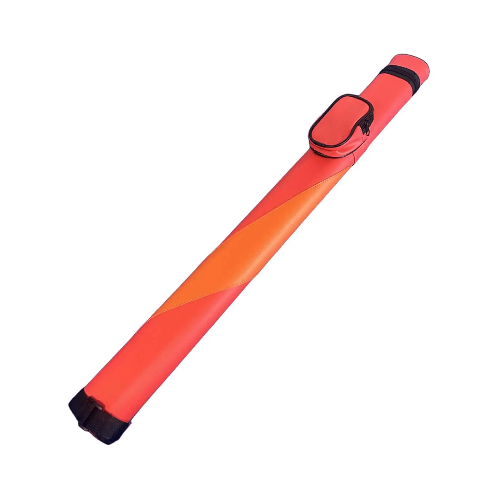 

Чехол для бильярдного кия, вмещает 1 полный кий 1/2, органайзер для аксессуаров для бильярда 1x1, ударопрочная сумка для бильярдных киев