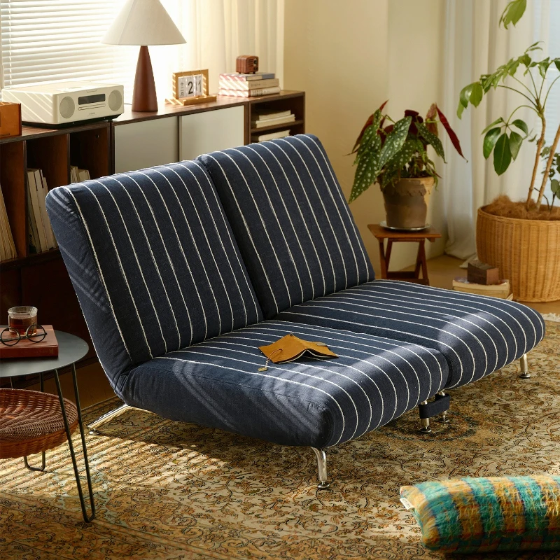 

Double folding sofa chair, light luxury small apartment tatami sofa chair