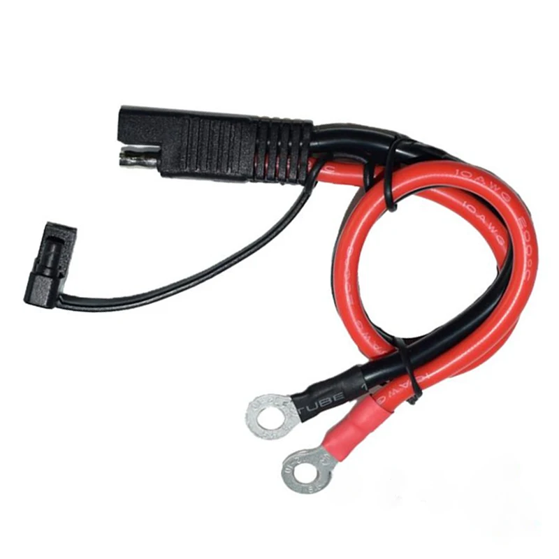 10AWG SAE كابل الشاحن لمحطة بطارية الدراجة النارية إلى SAE تمديد سريع كابلات الموصلات لشاحن البطارية ﻿
