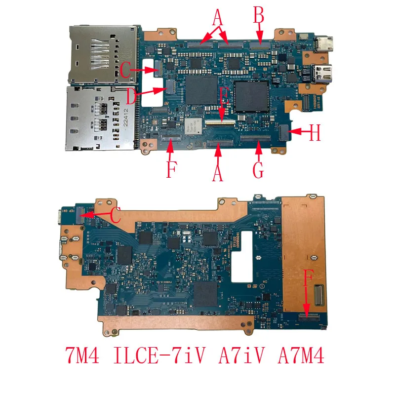 

2-10 шт. гибкий кабель для ЖК-дисплея, кнопочный модуль, материнская плата, разъем FPC для камеры Sony 7M4 ILCE-7iV A7iV 7 IV A7M4