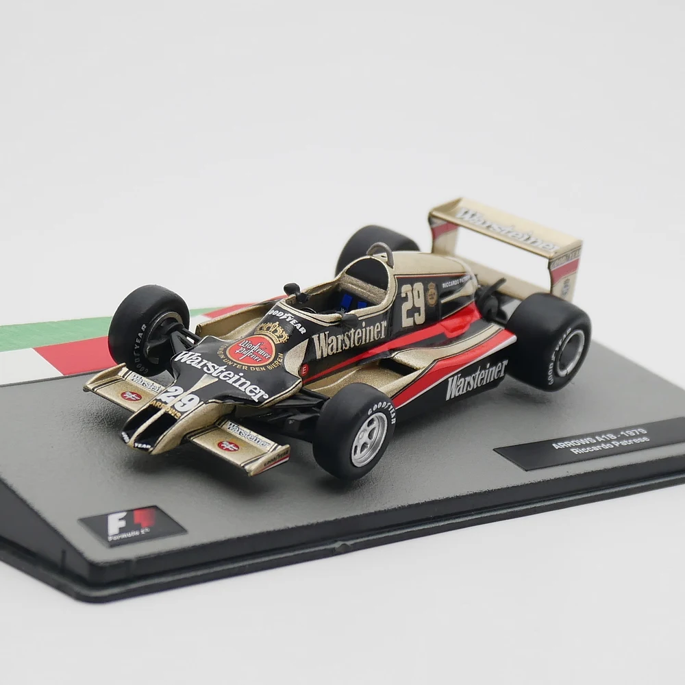 Ixo 1:43 Racing Riccardo Patrese 1979 ARROWS A1B Diecast Car Model Metal Toy Vehicle