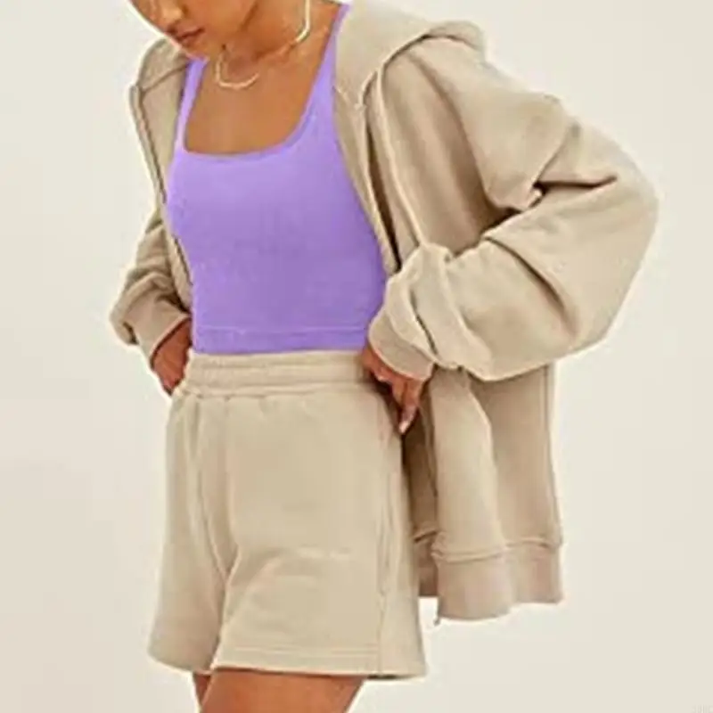 39BC Women's Ribbed Square Neck Crop Top Sleeveless Tops for Summer Offering Comfort and Styles in Every Outfit