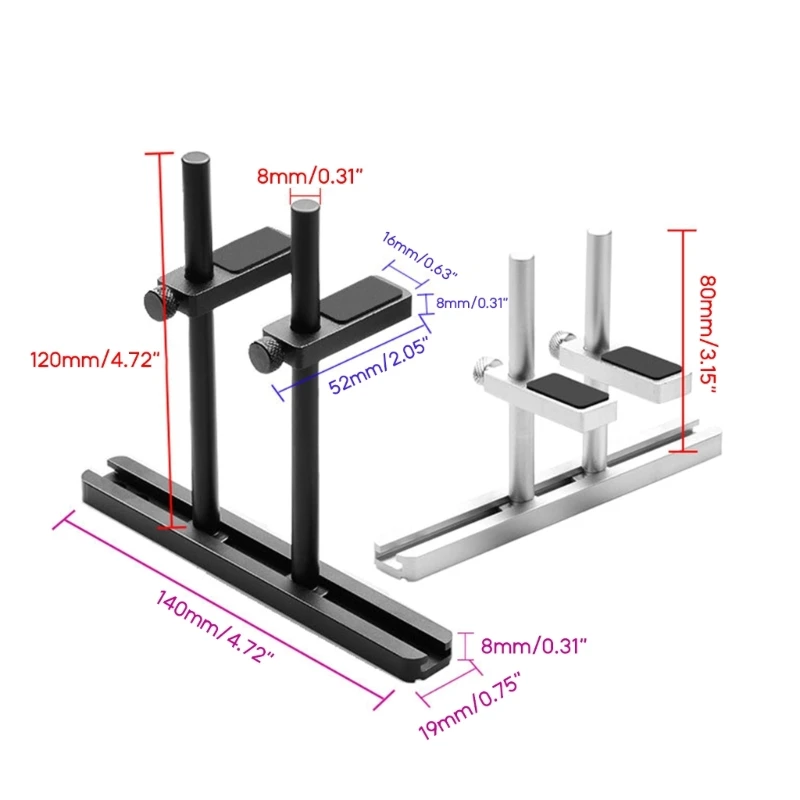 Support carte graphique universel Support GPU Support GPU en d'aluminium Compatible MATX pour ordinateur bureau