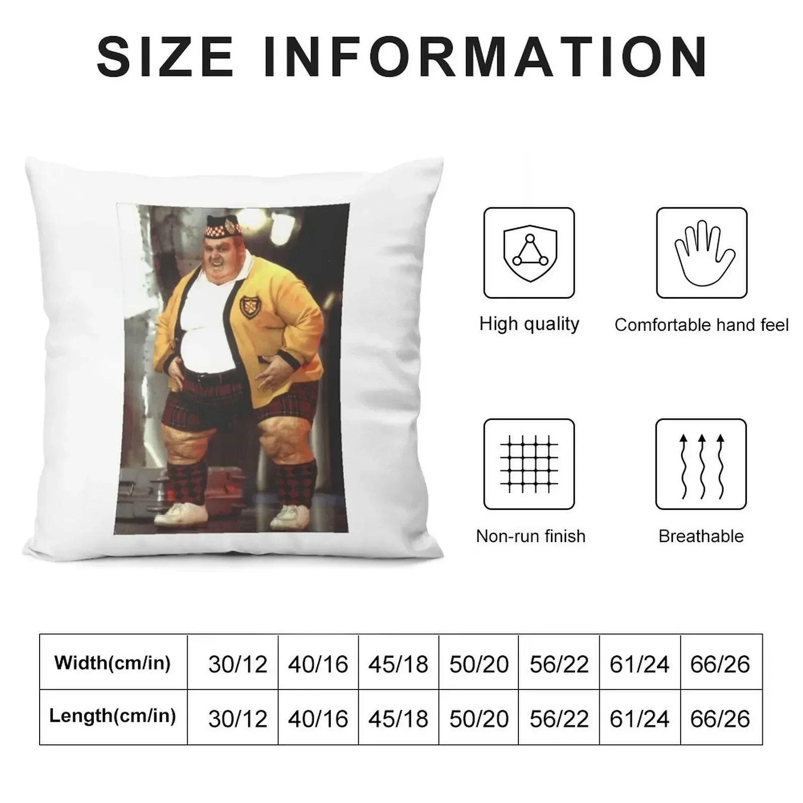 Fat Bastard Throw Pillow Couch Pillows Pillow Decor christmas supplies pillow