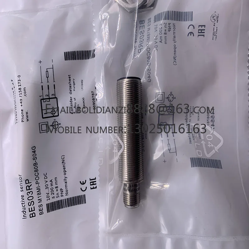 New sensor for proximity switch BES02K9 BES M18MF1-PSC50A-S04G-W In stock
