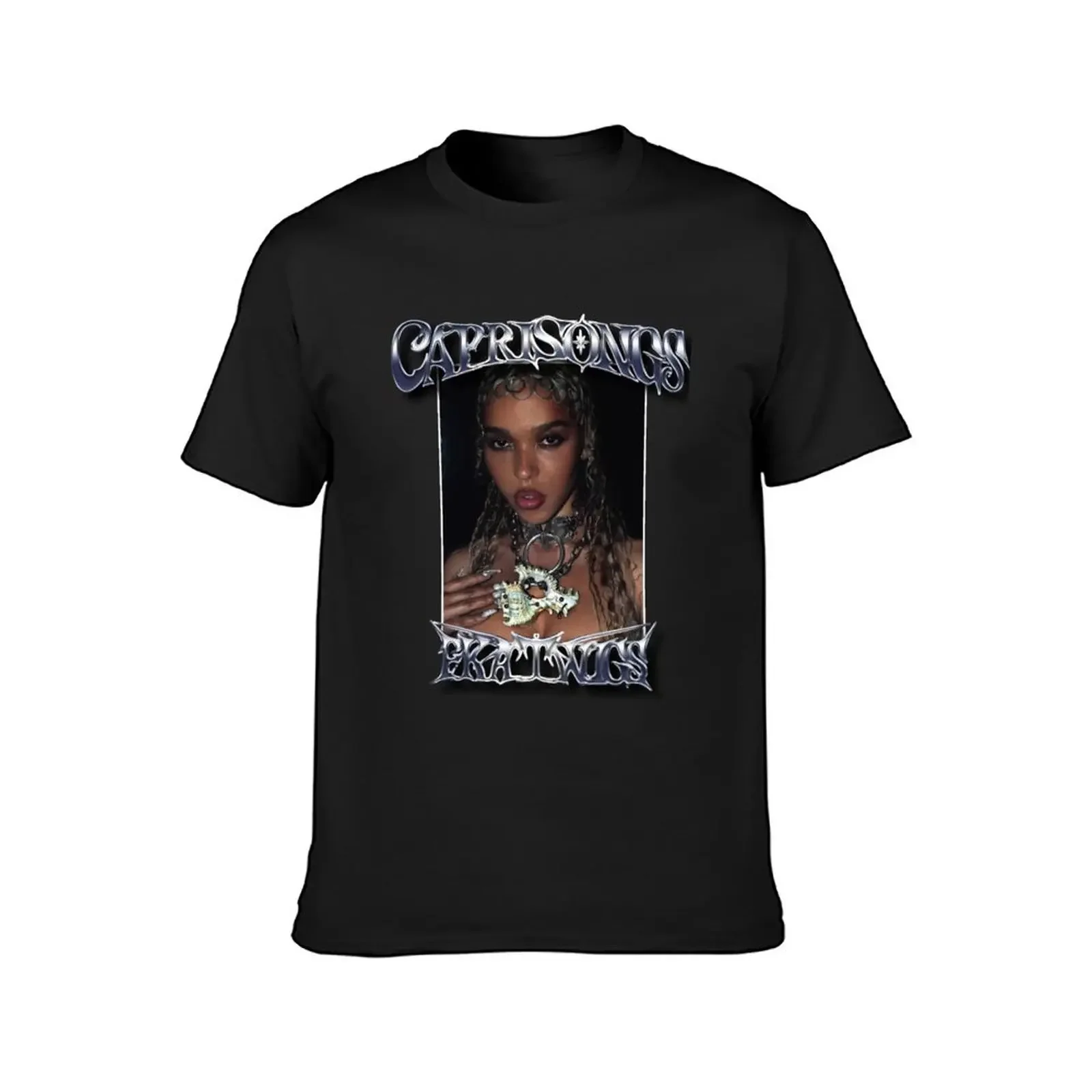 FKA twigs CAPRISONGS T-Shirt for a boy plus size tops blanks fruit of the loom mens t shirts