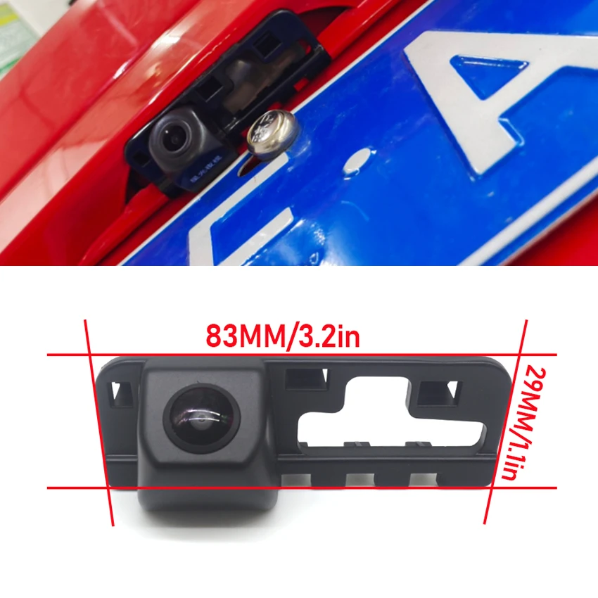 140 Degree HD 1080x720P Rear View Camera For Honda Civic 2006 2007 2008 2009 2010 2011 MK8 Night Vision Parking Reverse Camera