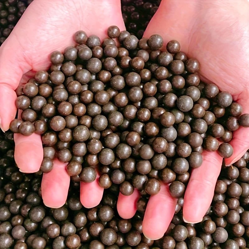 500Pcs Slingshot Mud Balls, 8mm Mud Balls, Suitable for New Practice, Target Court Practice, Outdoor Sports Entertainment, Weighty Mud Balls with No Offset, Smooth Surface, Smooth Grip, Perfect for Slingshot Practice Shooting