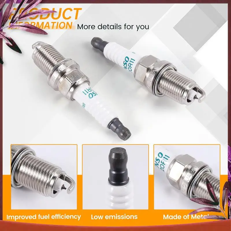 

Durable 4X Iridium Spark Plugs 90919 SK20R11 For Toyota Camry RAV4 Avalon