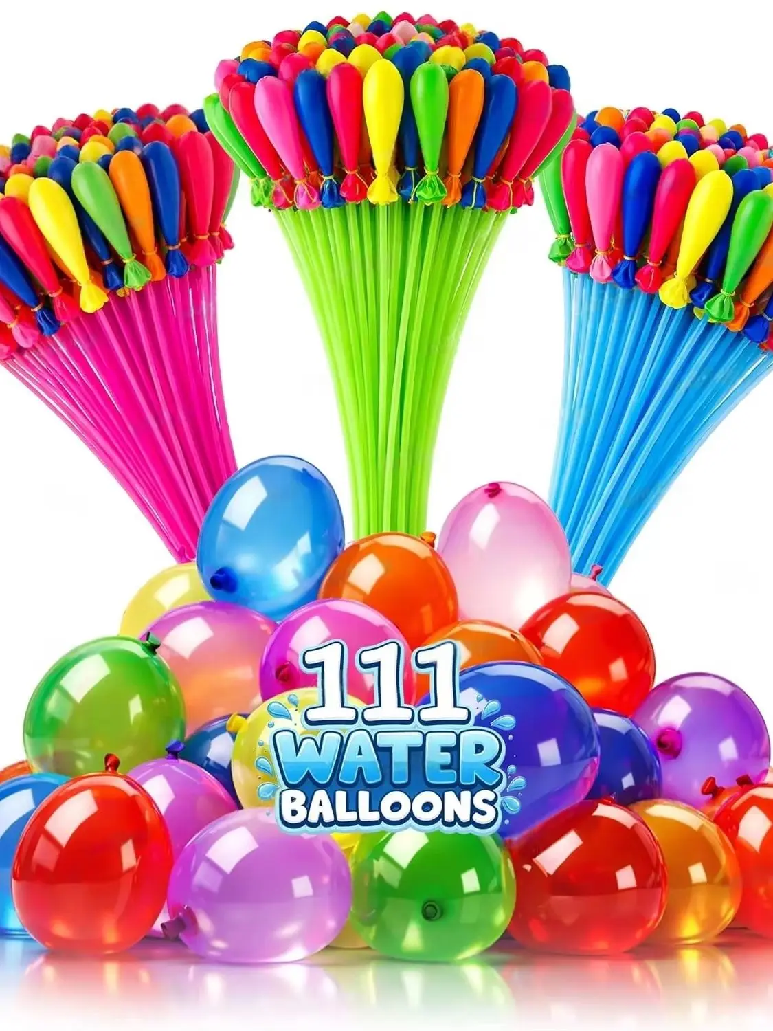 Automatische Wasserbomben-Füllvorrichtung Schnellfüll-Wasserbomben Selbstbindende Spritzbälle Sommer-Outdoor-Aktivität Pool-Party-Spaß-Zubehör