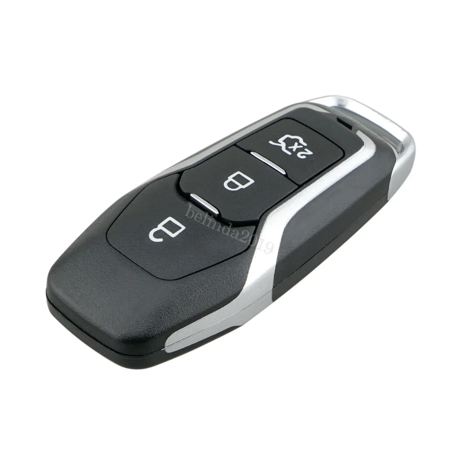 Remoto 3 Botões Car Key Shell Case, Smart Blade Fob Case, Capa para Ford Edge, Mondeo, S-Max, Galaxy, Mustang Acessórios Do Carro