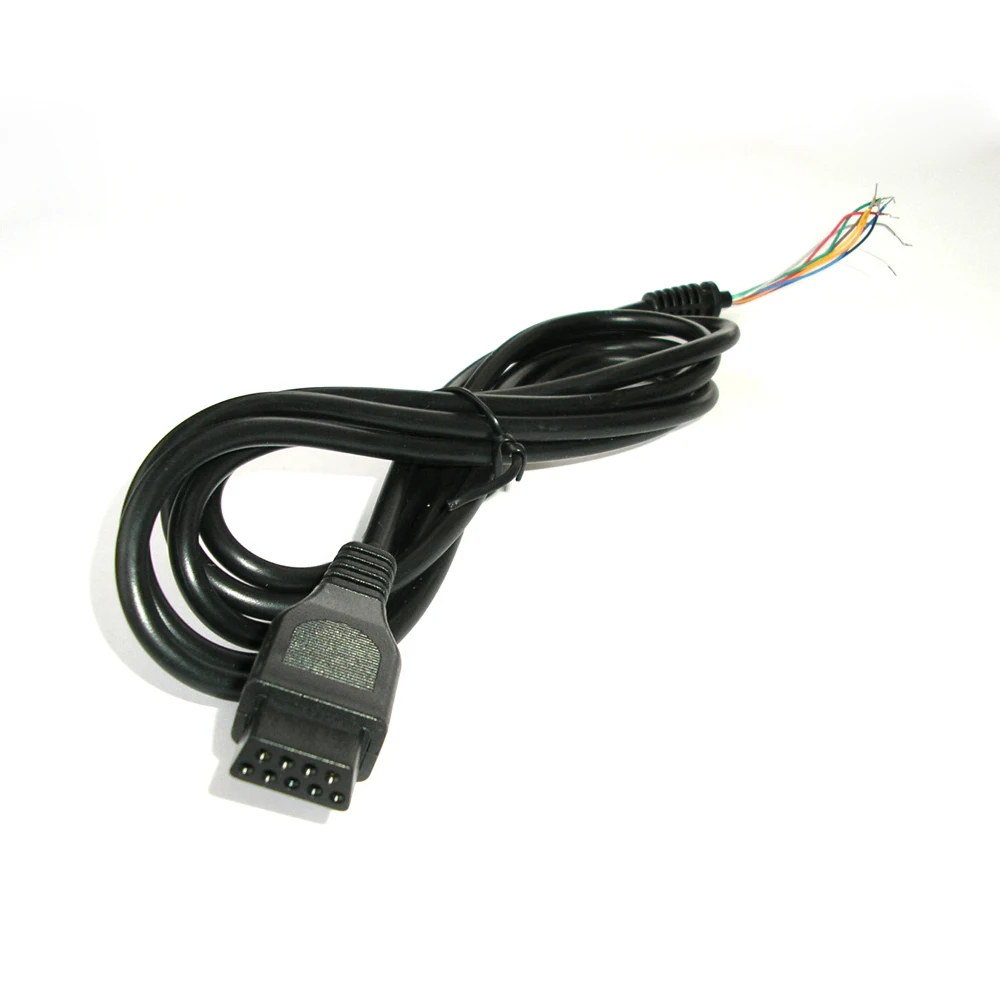 

100pcs a lot High quality 9 Pin 1.5M Extension Cable Cord For Sega II Controllers Handle Grip