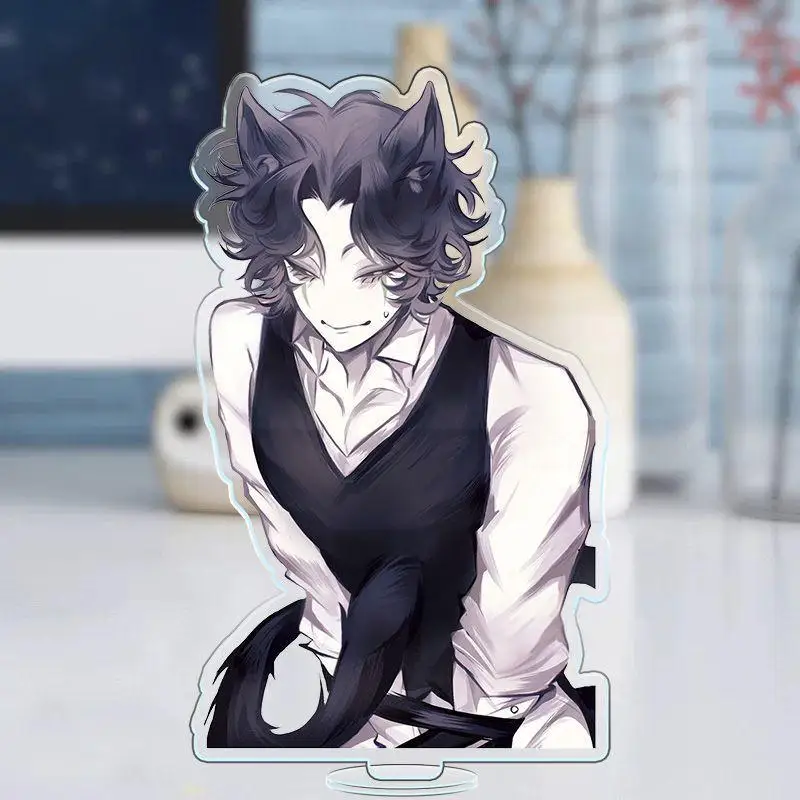 Spiel The Freak Circus Pierrot Harlekin Cosplay Stehende Platte Acryl Figur Ständer Zubehör Ornament Requisiten Dekoration