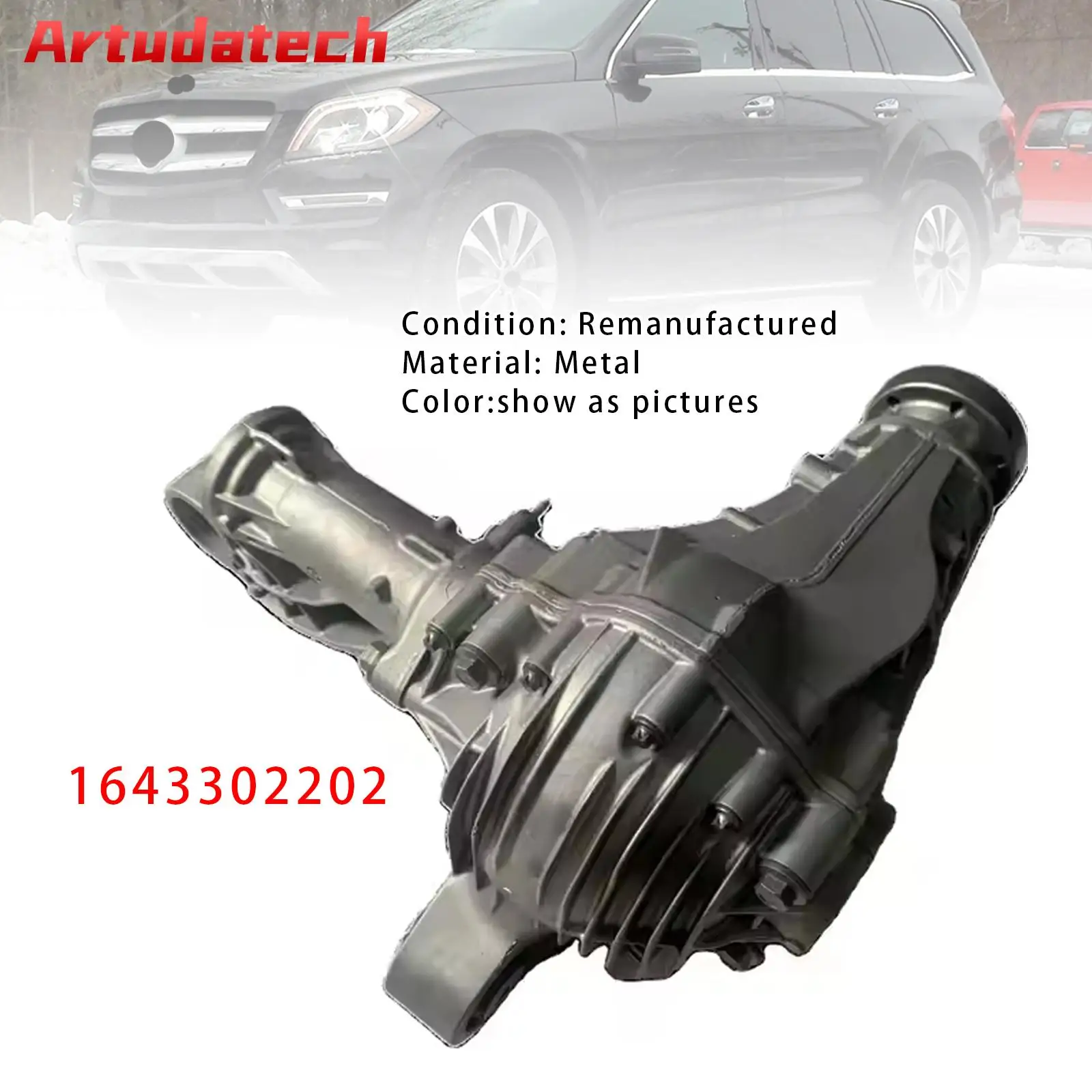 

Artudatech Front Differential Axle Carrier Diff AWD For Mercedes GL450 ML550 R350 06-13 Car Accessories