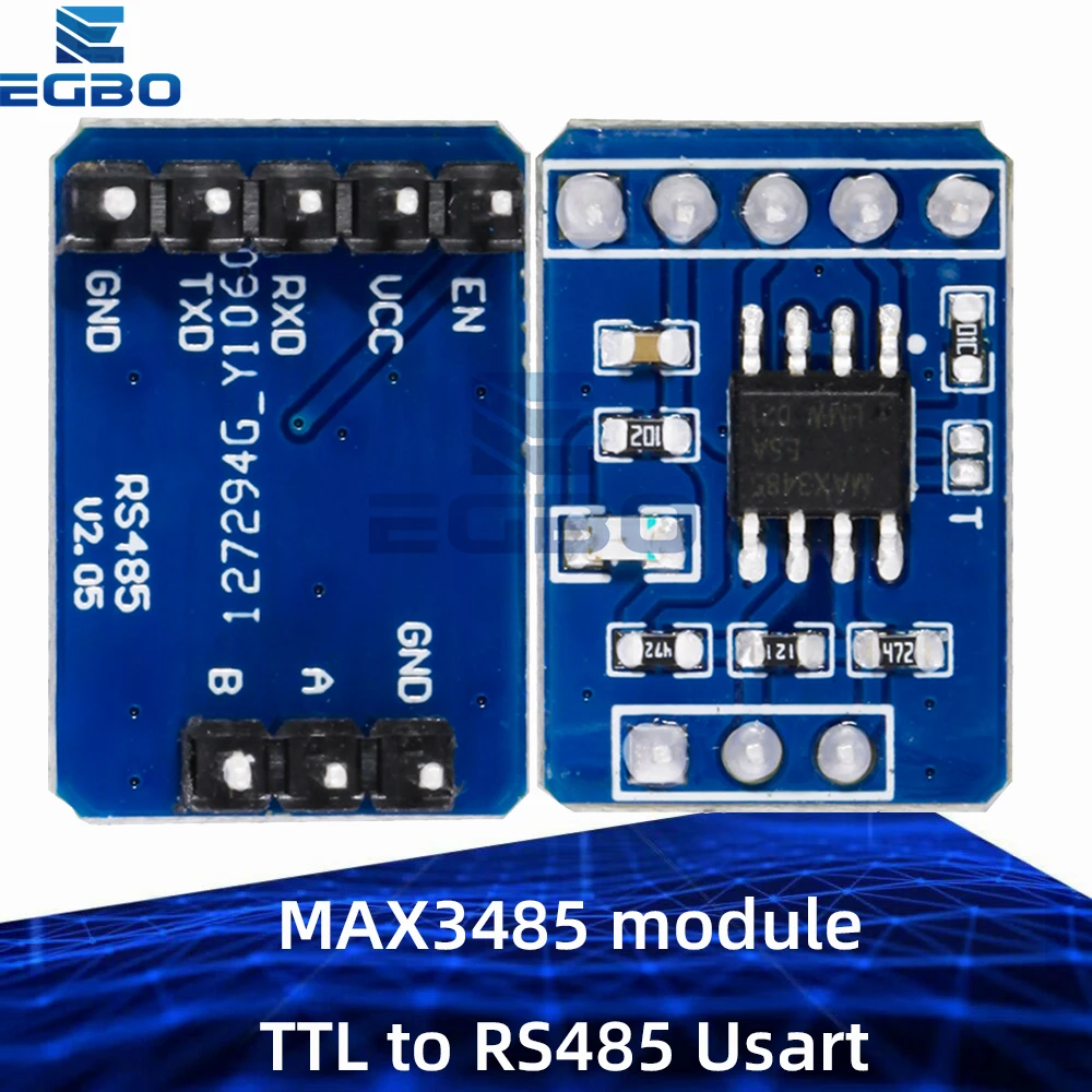وحدة MAX3485 TTL إلى RS485 ملحقات الاتصالات Usart الاتصالات المتوازية المتعددة للآلات