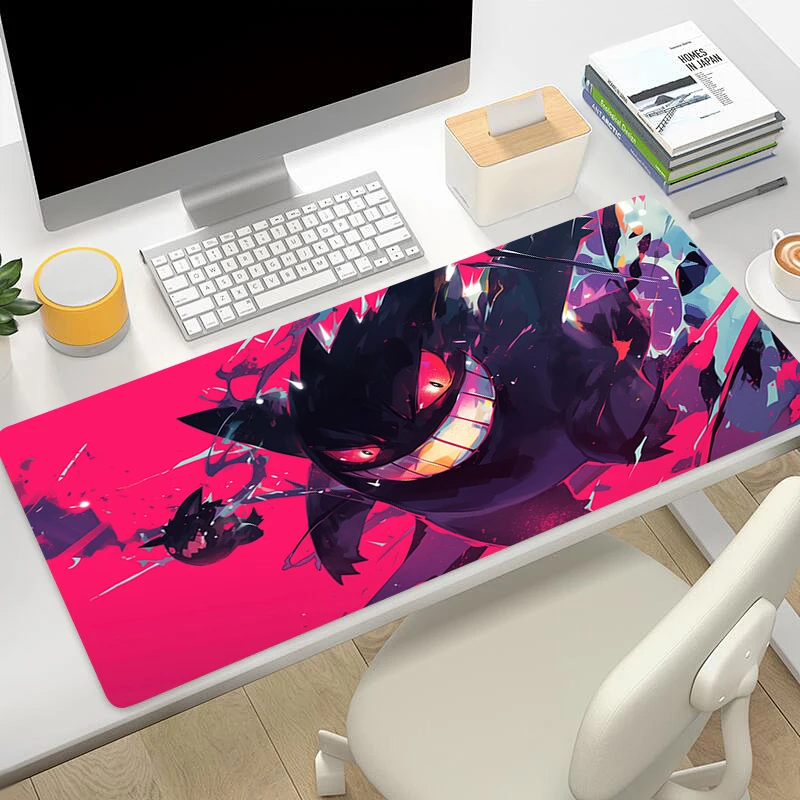 Mouse Pad G-Gengar Gaming Laptops Keyboard Mat Deskmat Pc Accessories Desk Protector Gamer Mats Anime Lovely Mousepads carpet XL