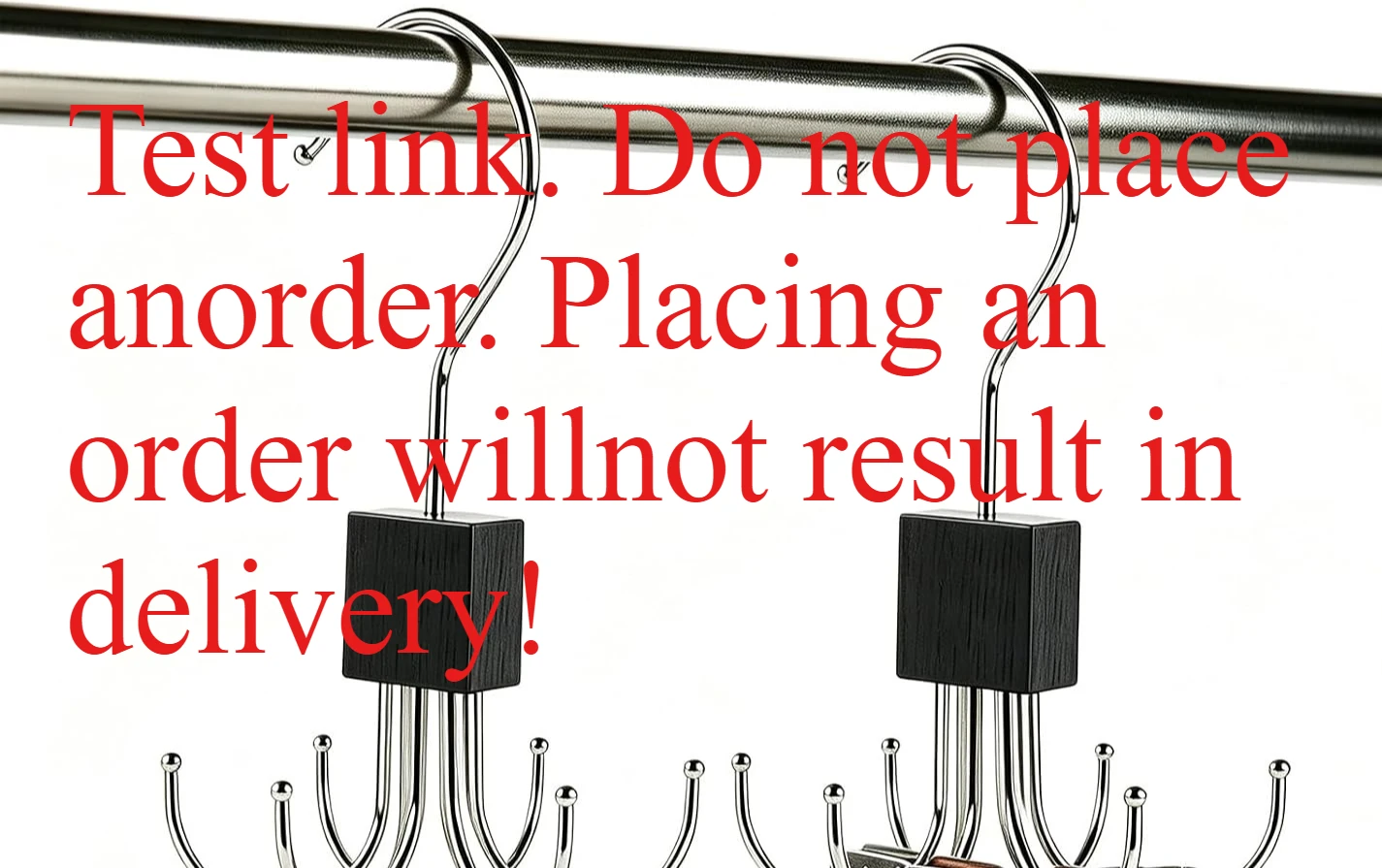 2PCS Belt Hanger for Closet, 12-Hooks Belt Organizer for Max 48 Belts or Ties, Rotatable Belt Rock Save Closet Space, Black Hanging Holder Storage for Belt, Tie, Bra, Tank Top, Purse