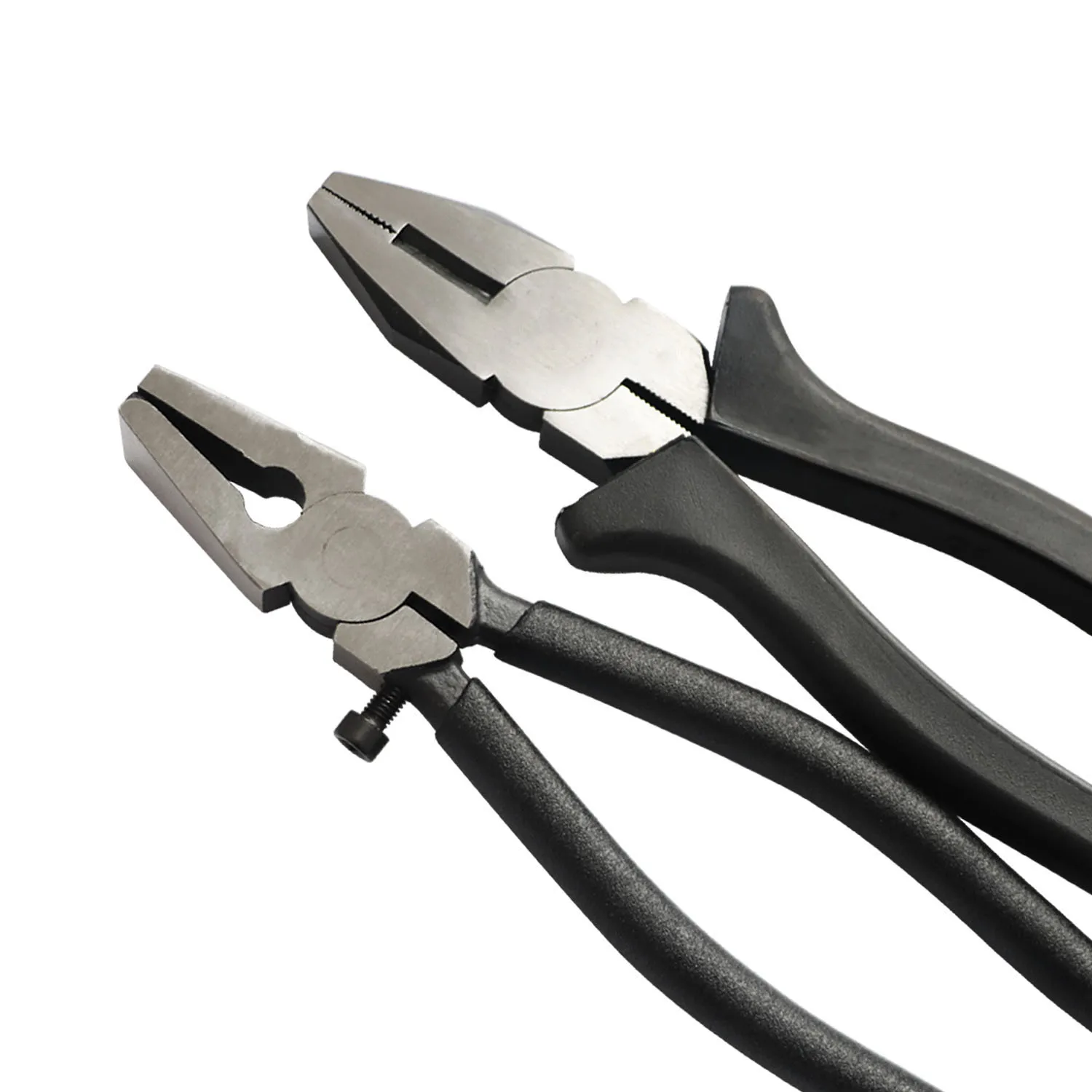 

With Screws Flat Nose Wire Drawing Pliers Electrician Wire Pliers Imported Powerful Pliers Oblique Jaw Pliers