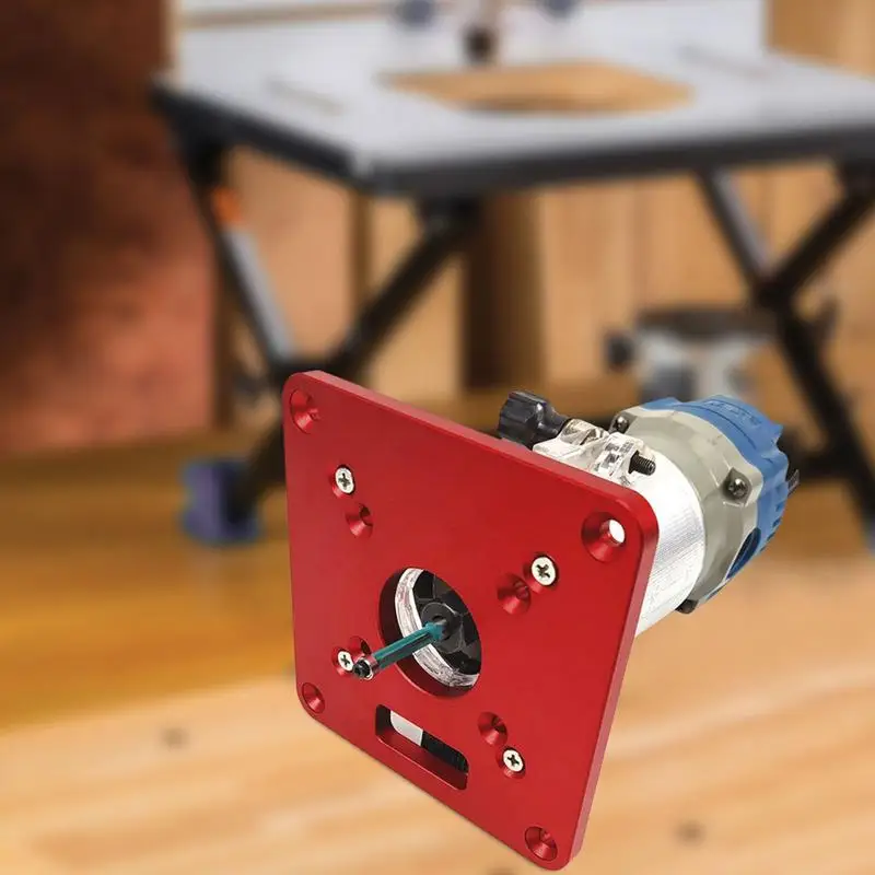 Universele Trimmen Machine Flip Board Router Tafel Invoegen Plaat Aluminium Graveren Router Tafelplaat Houtbewerking Banken