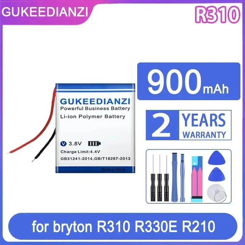 

Быстрая зарядка 900 мАч для аккумулятора спортивного оборудования Bryton R310 R330E R210 GPS