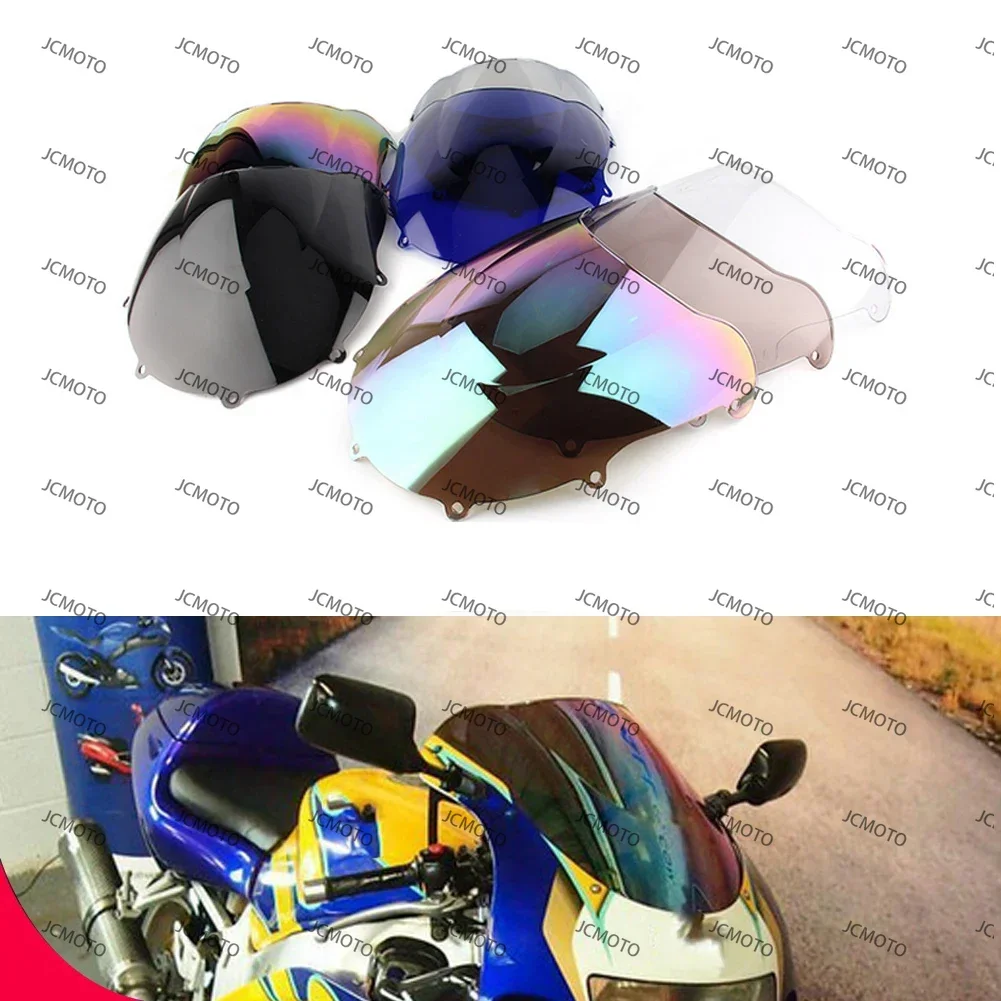 

GSXR600 GSXR750 For Suzuki GSXR 600 750 1996 1997 1998 1999 Motorcycle Double Bubble Windshield Deflector Protector Wind Screen