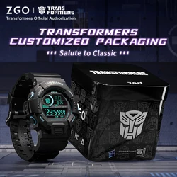 ZGO X Transformers Men's watches Waterproof Electronic Watch Military Sports Watches Alarm Clock Chronograph Digital Watch 7531
