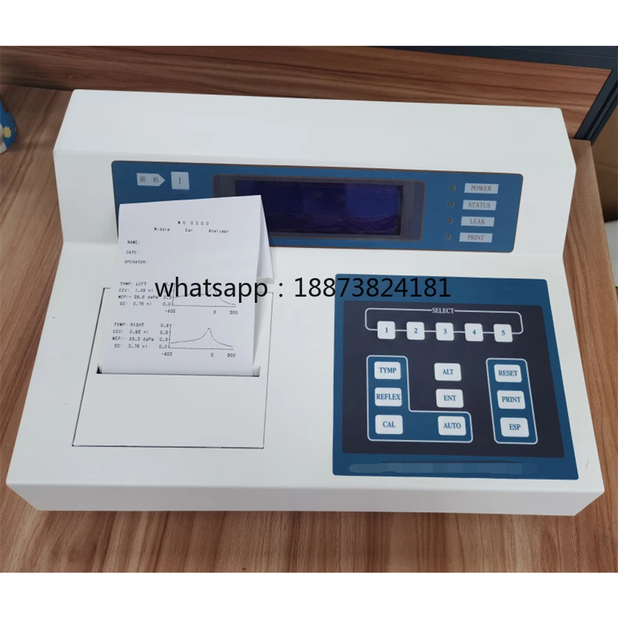 Portable Tympanometer/ ENT Hearing Test Instruments Middle Ear Analyzer fast shipping