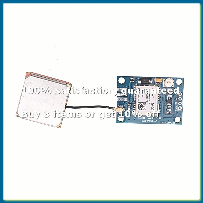 ●-NEO-8M New NEO-8M GPS Module NEO8MV2 with Flight Control EEPROM APM2.5 Large Antenna for