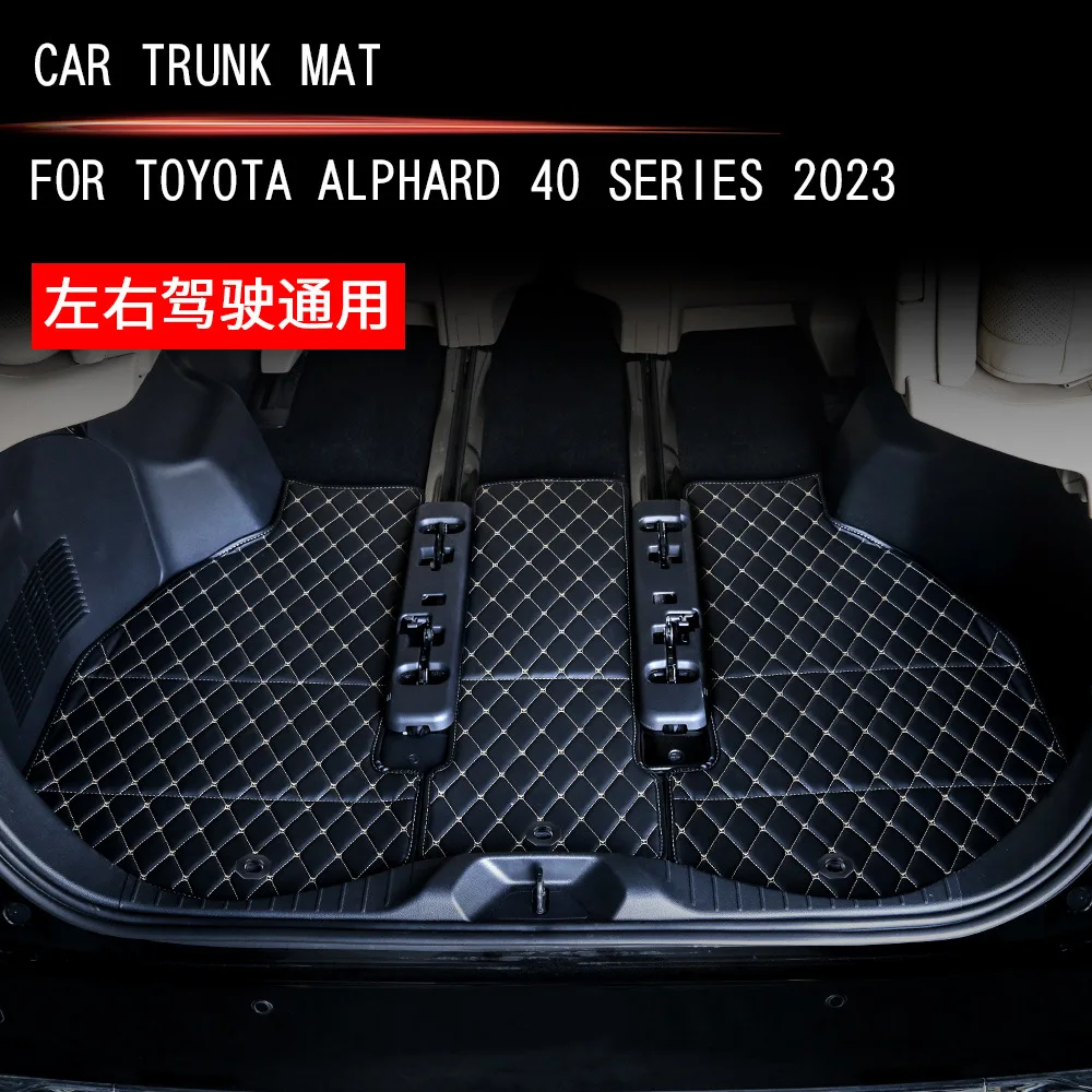 

Suitable for 23 Toyota Alphard/VELLFIRE 40 Series trunk cushions and leather decoration modifications