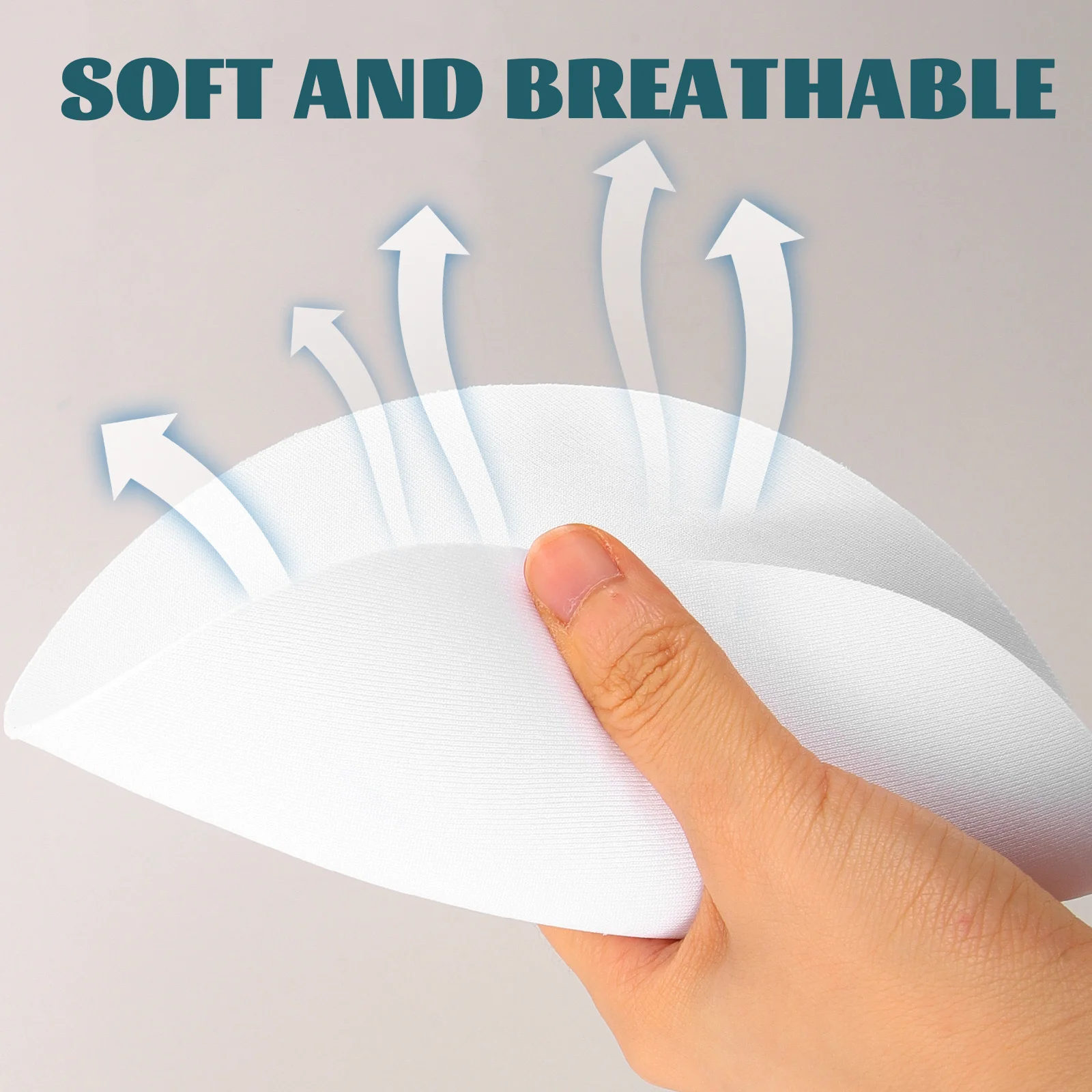 

Thicken Hip Pad Butt White Polyester Cotton Insert 1 Pair Gray Reusable Washable Dancing Socializing