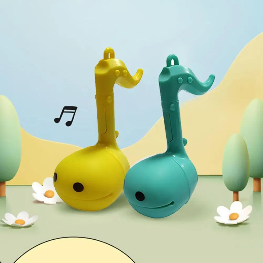 لعبة آلة موسيقية إلكترونية صغيرة الحجم مع فتحة معلقة من الكرتون سلسلة مفاتيح إلكترونية لعبة موسيقية لعبة الشرغوف الكهربائية #4