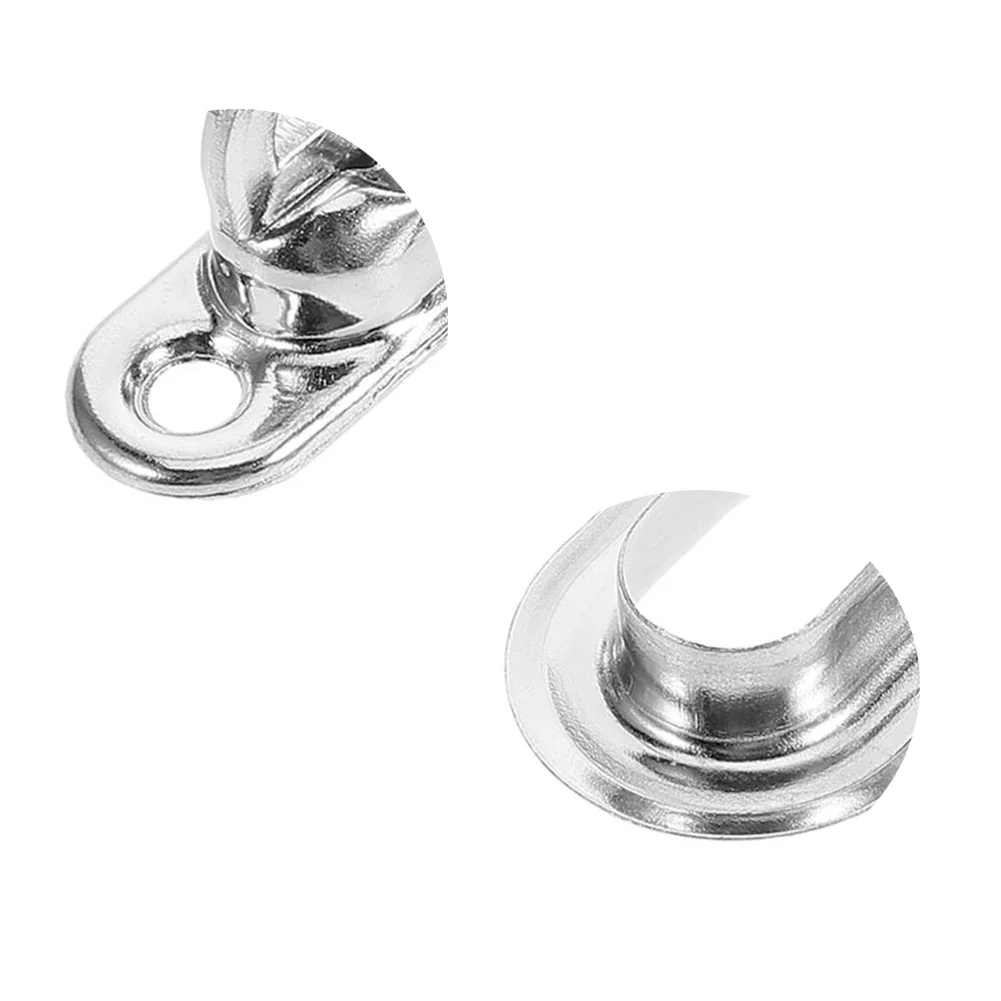 10 Sets Oval Eyelet Rotating Latch For Car Trailer Tarpaulin Copper Locks Turnbuckle High Universality Fitment Car Accessories