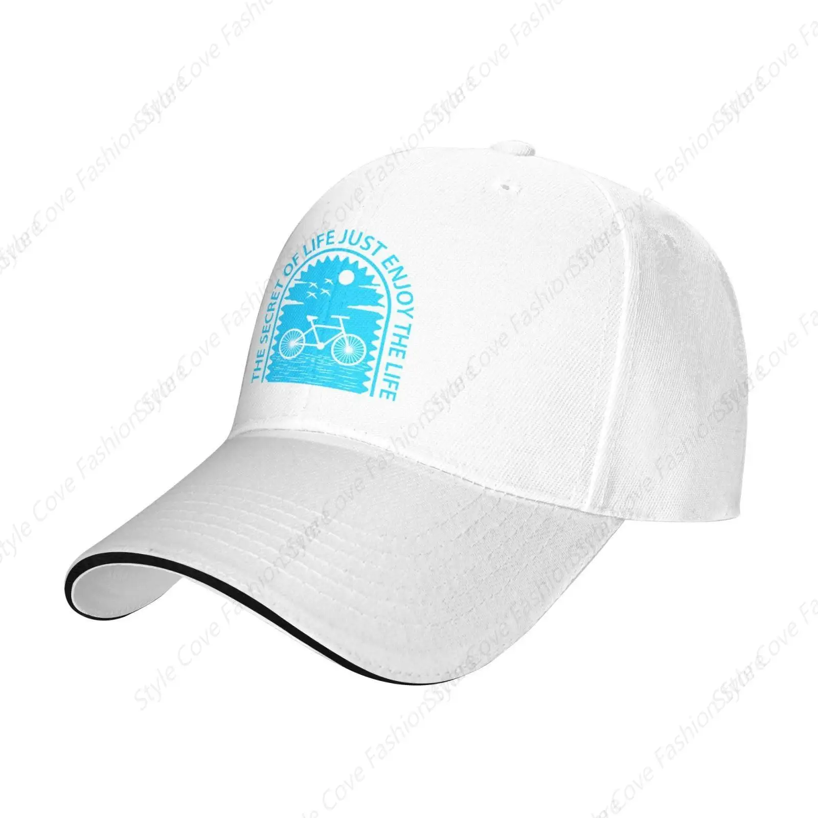 

The Secret Of Life Just Enjoy The Life Baseball Cap Unisex Baseball Cap Versatile Sun Protection Hat Adjustable Fishing Cap