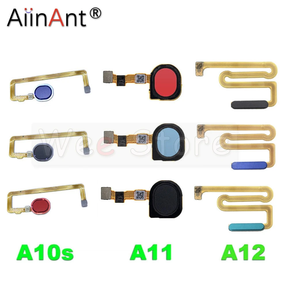 

AiinAnt Back Finger Scanner Fingerprint Sensor Flex Cable For Samsung Galaxy A10S A11 A12 A107F A107 A115F A125F Phone Parts