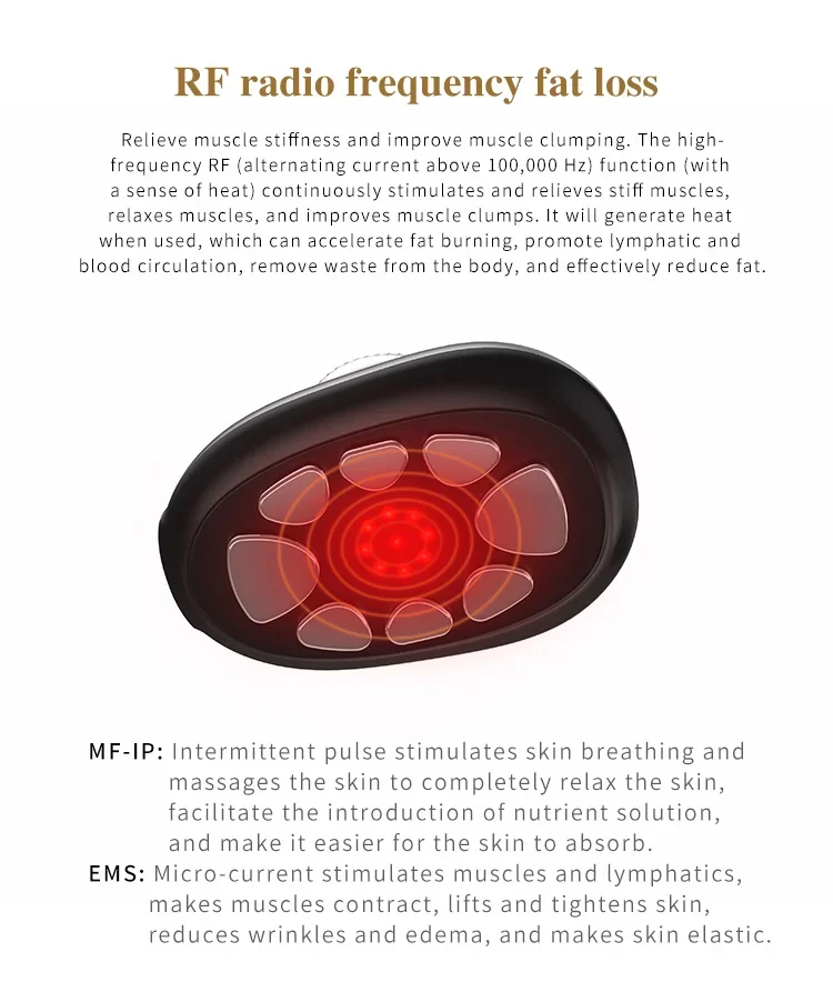 يده آلة حرق الدهون نمط جديد انخفاض سعر التخسيس الجمال بعقب رفع نحت الجسم الاستخدام المنزلي آلة تدليك shippi سريع