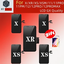 GX AMOLED For iPhone XS Display XSMAX XR 11 OLED Best GX Hard OLED For iPhone X LCD Screen AMOLED Digitizer Assembly Replacement