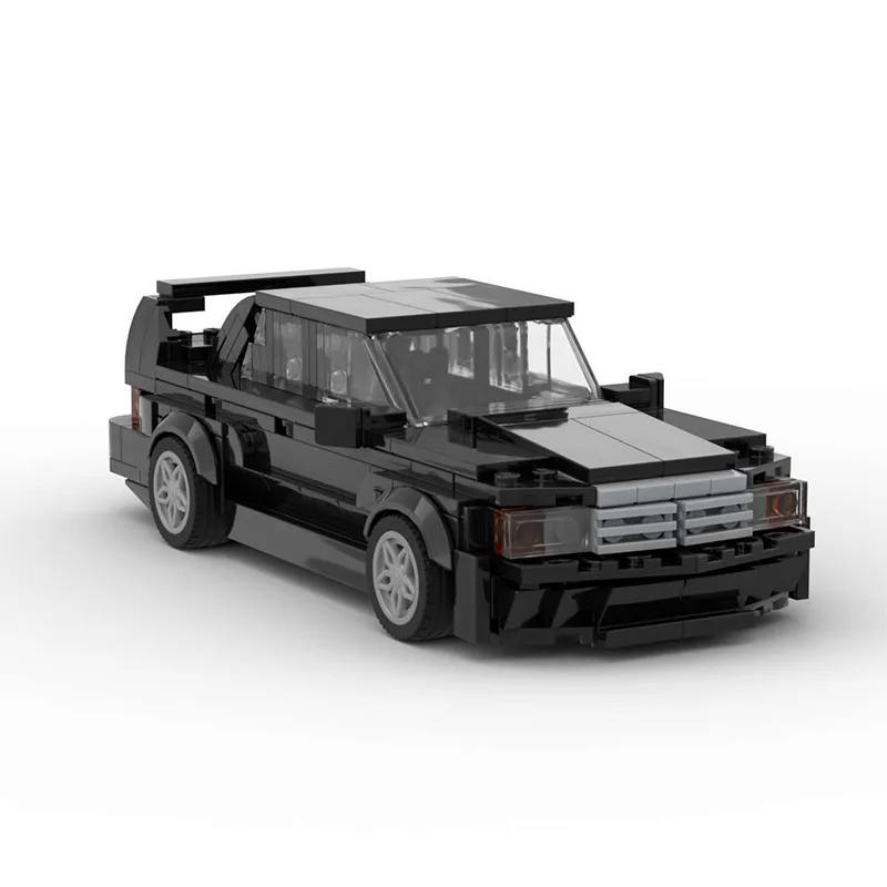 MOC Technical Car Mercedesed Benzed E190 EVO II City Speed Champions Racing Creative Expert Building Blcoks Toys Christmas Gift