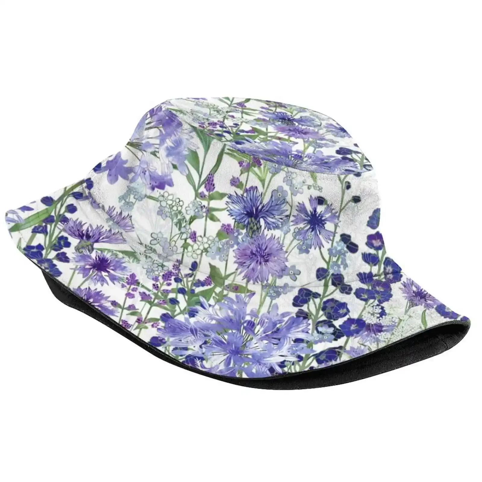 Blue Flower Garden - Agapanthus , Delphiniums , Cornflowers , Catmint , Forget - Me - Nots Unisex Fashion Women Men Breathable B