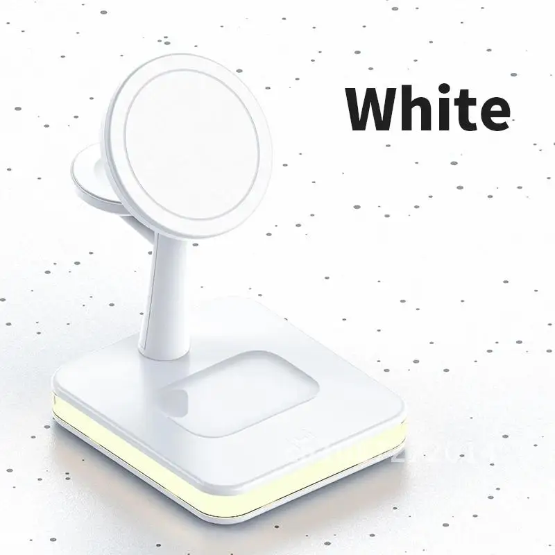 Magnetic Wireless Charger Stand Dock For iPhone 13 12 Pro Max Mini iWatch 7 Airpods PD QC3.0 USB Fast Charging Station 25W