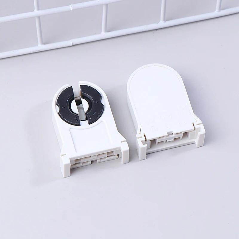 

5Pcs T8/G13 Fluorescent Lamp Holder Heat-Resistant Lamp Holder Light Tube Holder Household Light Tube Holder For Home Office