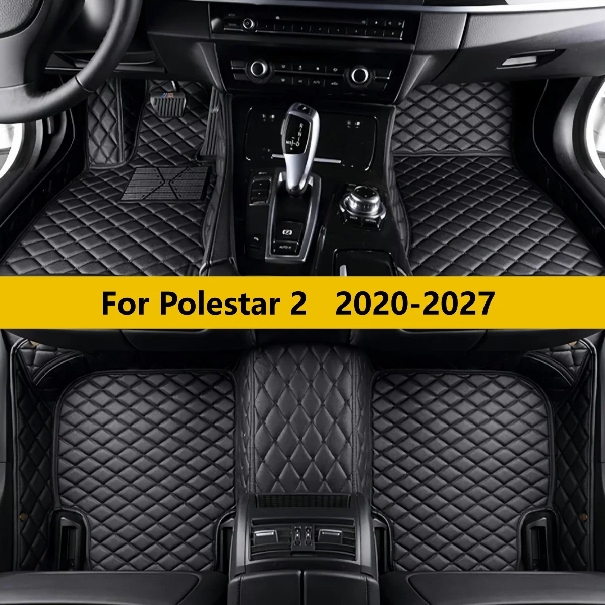 

Автомобильные кожаные коврики для Polestar 2 2020-2027: Напольные коврики, аксессуары для интерьера автомобиля